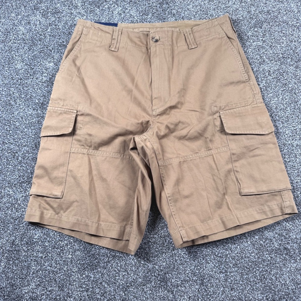 Polo Ralph Lauren Cargo Shorts Men 29 Khaki Tan Relaxed Paratrooper Utility New